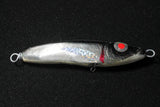 Black / Red Eye - Handmade Stickbait