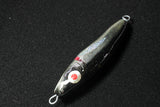 Black / Red Eye - Handmade Stickbait