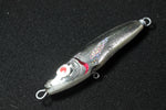 Black / Red Eye - Handmade Stickbait