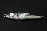 Black / Red Eye - Hunchback Handmade Stickbait