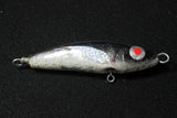 Black / Red Eye - Hunchback Handmade Stickbait